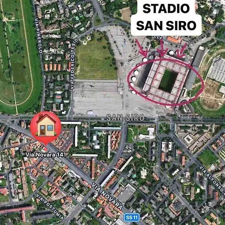 A 500 Metri Da San Siro Apartmán Milán